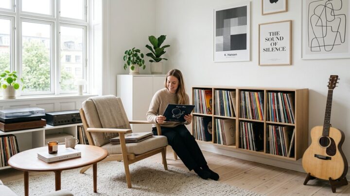Skandinavisk design møder musikkultur - en stilguide